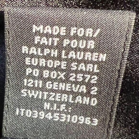 Ralph Lauren Black Label Women’s Full Zip Sweater size 8 - Picture 7 of 7